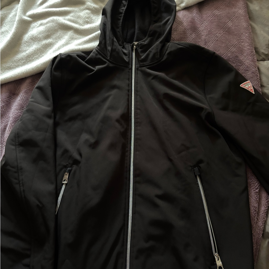 Guess Black Hooded Jacket